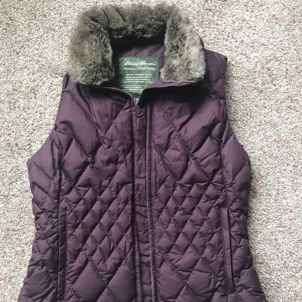 Eddie Bauer Premium Goose Down Vest